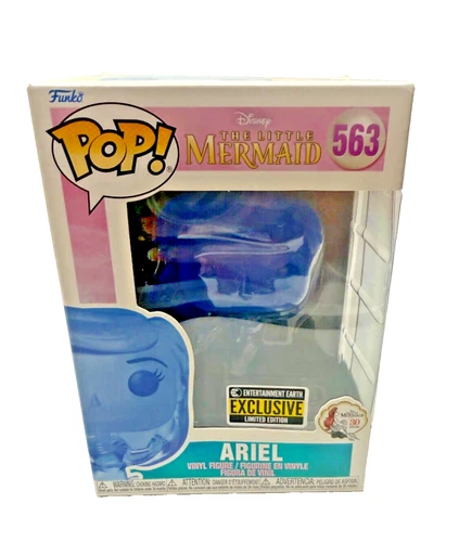 Funko Pop! Vinyl: Disney - Ariel (Translucent Blue) - Entertainment Earth...