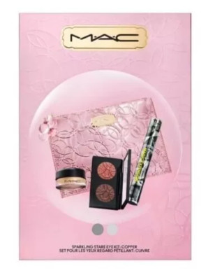 MAC Sparkling Stare Eye Kit Copper~mascara, eyeshadow palette, Paint pot-NIB