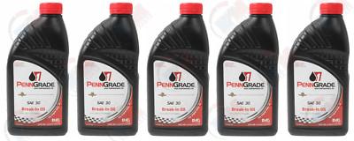 BRAD PENN Grade 1 Racing  BREAK-IN Oil SAE 30W Semi-Synthetic (5-QUARTS)