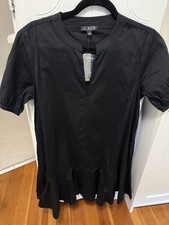 J. Crew Black Dress Short Sleeve Size Small New With Tags