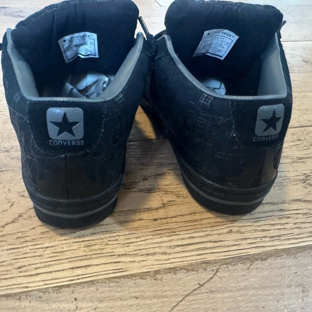 Sneakers Converse All Star nere uomo taglia 9 5 streetwear skater