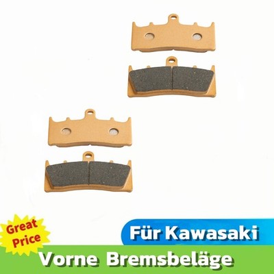 Für Kawasaki 2 Paar Bremsbeläge vorne ZX-7R 96-03 Ninja ZX-6R ZX-9R 96-01 ZX-12R