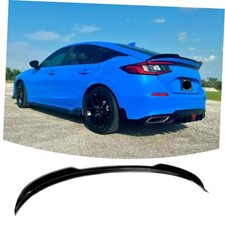Rear Spoiler Compatible with Honda Civic Hatchback 2022-2026, Trunk Exterior