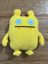 Ugly Doll Little Uglys Nandy Bear 51437 Yellow Plush Stuffed Toy 8" 2012