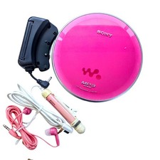 SONY D-NE730-P Portable CD Player, Pink, CD Walkman Used
