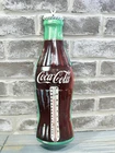 Vintage 1950'S TCA Coca-Cola Tin Hanging Wall Thermometer 17" great condition