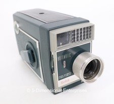 VTG KODAK Automatic 8 MOVIE CAMERA 8mm Film w/ 13mm f/1.6 Ektanar Lens PARTS