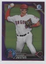 2016 Bowman Draft Chrome Picks Purple Refractor /250 Connor Justus #BDC-61 5sb