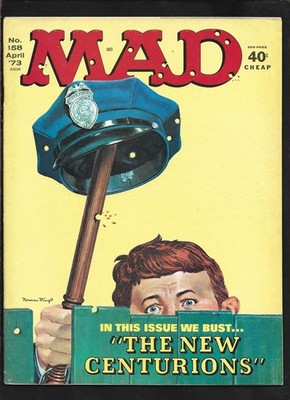 MAD MAGAZINE #158 VG+  1973 EC (FREE SHIP ON $25 ORDER!)
