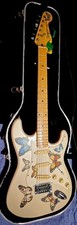  1990s Korean Squier Stratocaster w/ Butterfl...