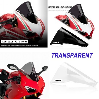 for DUCATI Panigale V2 / V4 / V4S Black Brown Front Windscreen Windshield Shield