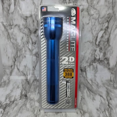 Mag-Lite 2 D Cell LED Flashlight Blue  T2DNG6