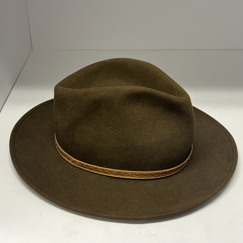 Randwick 1321 Men's Outback Hat 100% Wool Brown Outback Trading Co - Picture 8 of 19