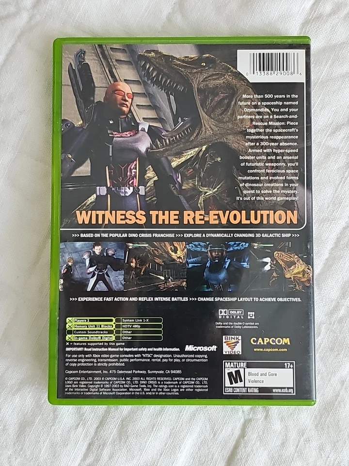 Dino Crisis 3 (Microsoft Xbox, 2003) Foto 2 de 4