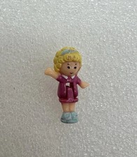 Vintage Polly Pocket Stamping School Figure Bluebird 1992