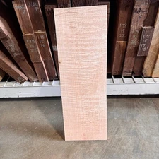 Curly Maple🍁Billet  Kiln Dry KD Leaf 22”x7.5"x.9” Bass