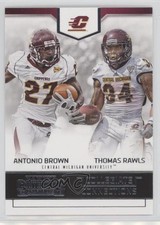 2016 Panini Contenders Draft Picks Antonio Brown Thomas Rawls #6 fm0