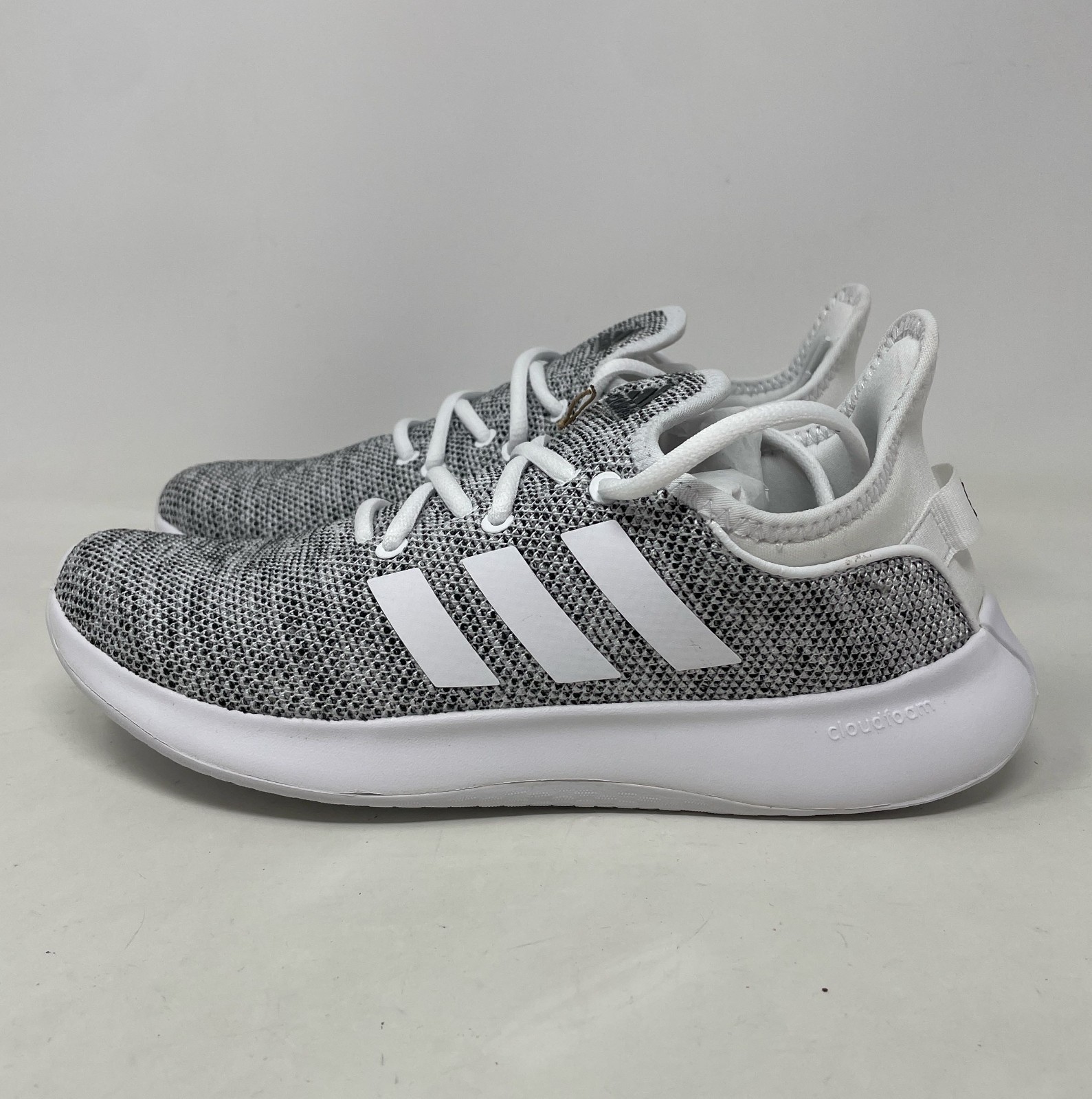 adidas Cloudfoam Pure IF3393 Cloud White/Core Black Women’s 7.5 Running Sneaker