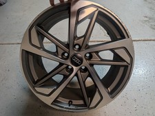 2021 2022 2023 2024 2025 Audi A4 Wheel Rim 18x8 Oem 8W0 601 025 Curb Rash