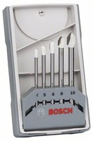 Bosch Fliesenbohrer-Set CYL-9 Ceramic, 5-Teilig, 4 - 10 Mm 2608587169