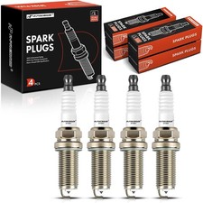A-Premium Double Iridium Spark Plugs Pack of 4