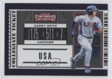 2019 Elite Extra Edition USA Collegiate National Team Tickets Casey Opitz 0i4k