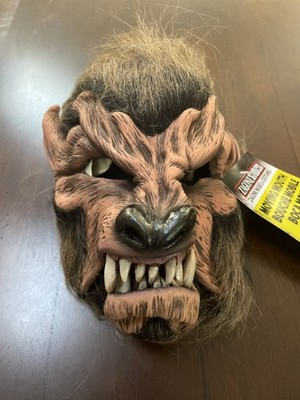 Adult Zagone Studios Hand Made  Lone Wolf  Halloween Moving Mouth Mask M3508
