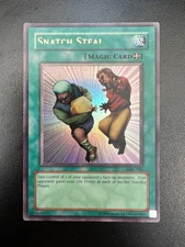 Yugioh Snatch Steal MRL-036 Ultra Rare Unlimited NAME Misprint Moderate Play