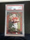 Panini 2024 Select Drake Maye Red Disco Club Level #218 PSA 10  25/49
