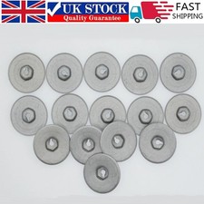 20x BMW Hex Head Heat Shield Press Stud Metal Washer 30mm Flange 07146949380 QTY
