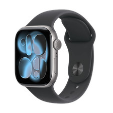 Smartwatch Apple Watch Serie 11 2025 GPS 42mm, Space Grey, Black, M/L