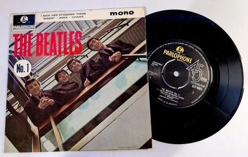 The Beatles  - NO. 1 EP - Parlophone - GEP 8883 Mono - 1978 Issue