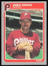1985 Fleer #251 Greg Gross   - FREE SHIPPING