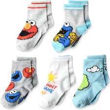 Unisex Baby Classic 5 Pack Crew Socks