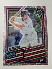 2026 Panini Stars & Stripes Prizm RARE Cherry Blossom #131 KJ Scobey 08/20