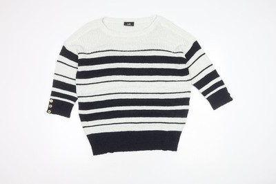 Wallis Damen Pullover Pulli bunt gestreift - L