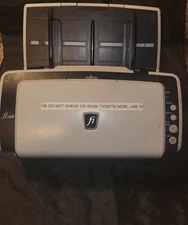 Fujitsu fi FI-6130 Flatbed Scanner Parts Only No Cables