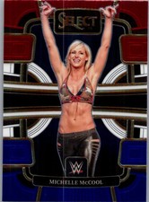 2024 Panini Select WWE #53 Michelle McCool Red and Blue Prizms
