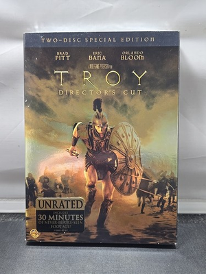 #ad Troy DVD 2007 2 Disc Set Directors Cut Unrated $17.99