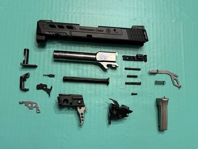 USED OEM SMITH & WESSON M&P SHIELD EZ 9 PERFORMANCE CENTER SLIDE BARREL TRIGGER