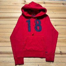 Vintage Y2K Abercrombie  Fitch Muscle Fit 18 Embroidered Pullover Hoodie Medium