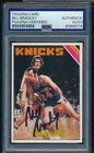 1975-76 Topps #37 Bill Bradley signed autograph PSA/DNA EXMT condition