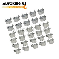 New 30pcs Fuel Injection Gas Line Hose Clamps Clip Pipe Clamp 14 516 38