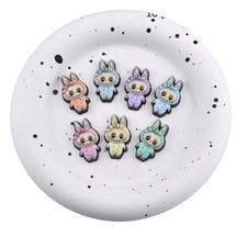 Labubu Croc Shoe Charms Set of 7