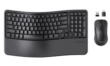 seenda Bluetooth Ergonomic Keyboard and Mouse, COE310 3 Multi-Device Connecti...