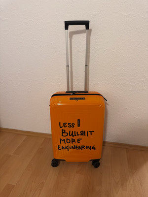 Samsonite Spinner 55/20 EXP Polycarbonat Orange (Kabine)