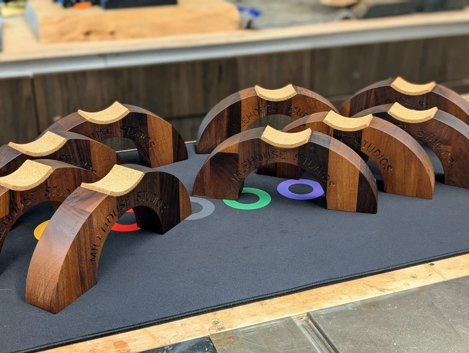 Milehouse Studios Walnut Neck Rest - Image 2 of 4