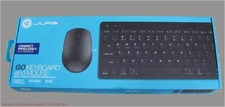 JLab GO Wireless Keyboard and Mouse Bundle - Black