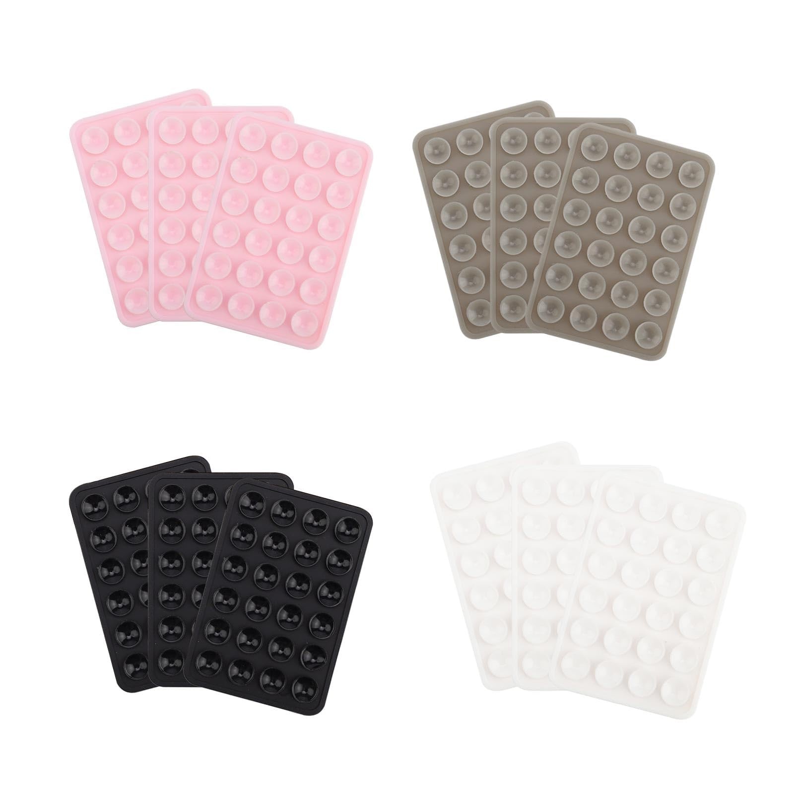 Support à ventouse en silicone pour téléphone portable idéal pour miroir de salle de bain