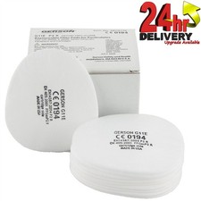Gerson G11E Replacement Pre Filter Pads 8000E 9000E Series Face Mask Respirator